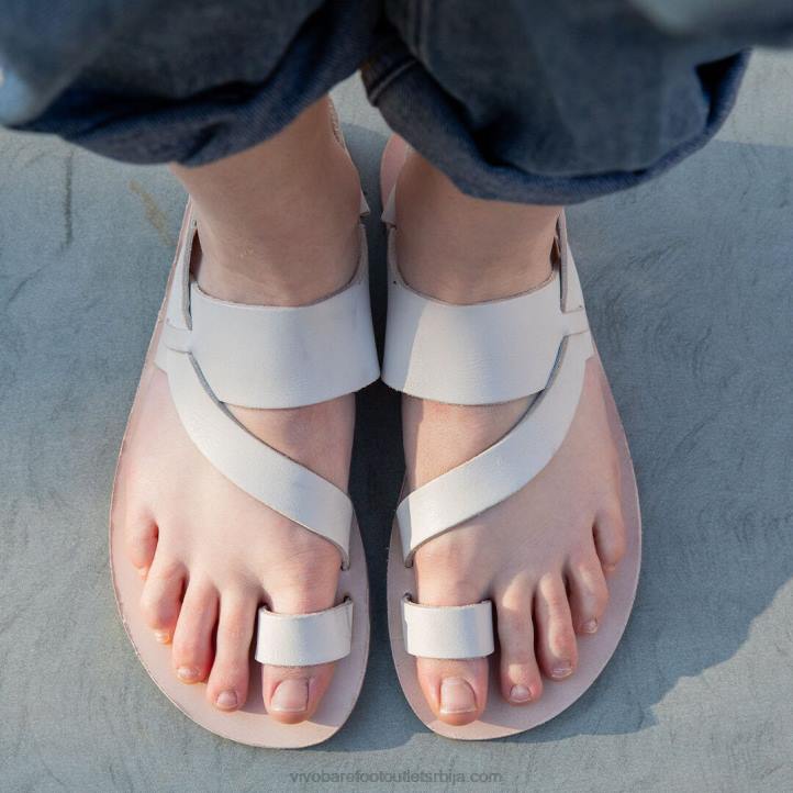бело 6BZ8S150 Vivobarefoot опанка сандале жене