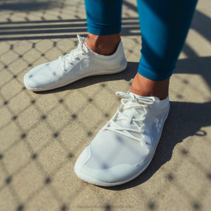 светло бела 6BZ8S82 Vivobarefoot примус лите иии жене