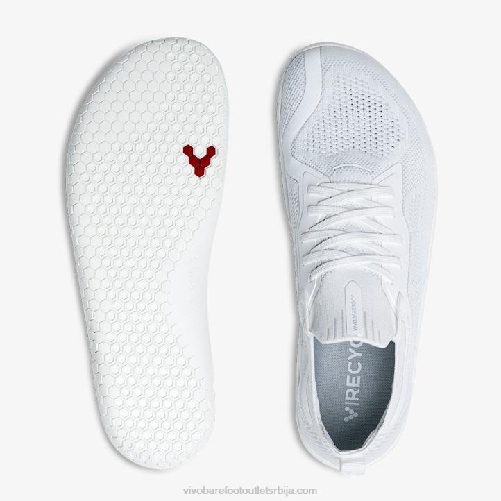 светло бела 6BZ8S85 Vivobarefoot примус лите плетене жене