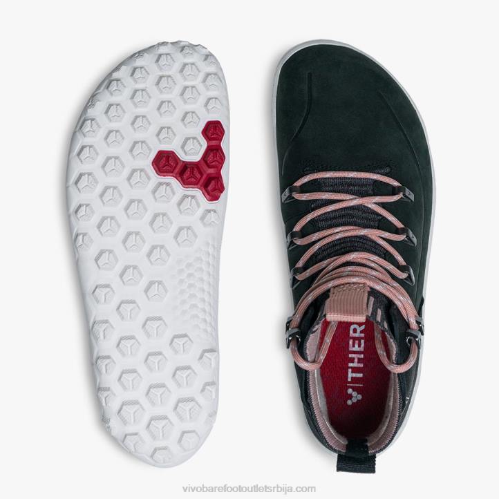 опсидијанско-магличаста ружа 6BZ8S105 Vivobarefoot трацкер децон фг2 жене