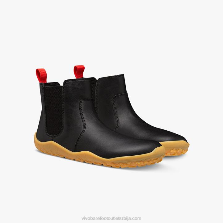 опсидијан 6BZ8S189 Vivobarefoot Фулам ИИ јуниори