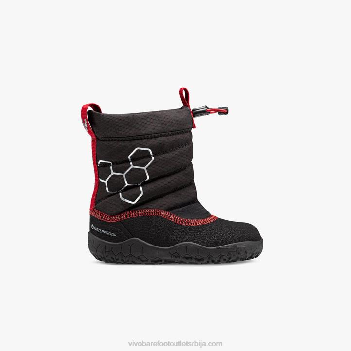 опсидијан 6BZ8S208 Vivobarefoot луми тоддлерс
