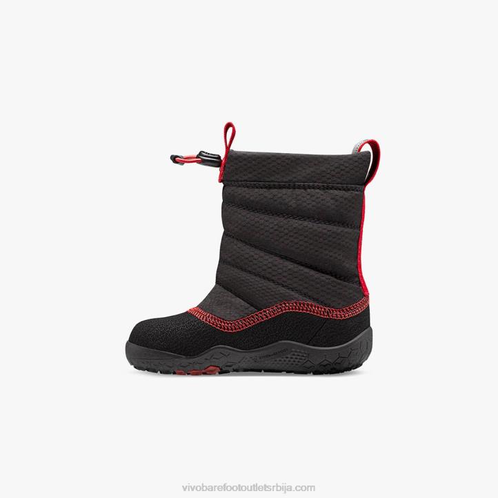 опсидијан 6BZ8S208 Vivobarefoot луми тоддлерс