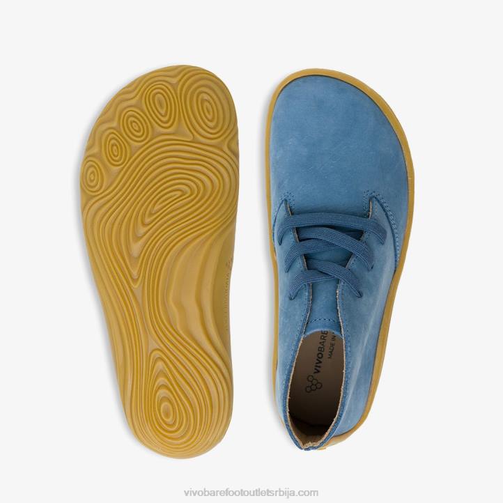 индиго 6BZ8S193 Vivobarefoot гоби аддис јуниорс