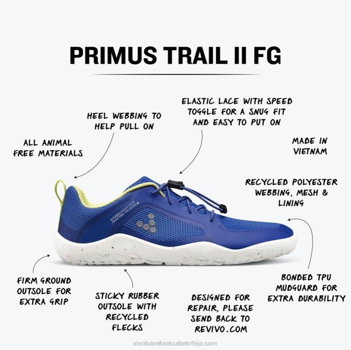 ампаро блуе 6BZ8S179 Vivobarefoot примус траил ии фг јуниори