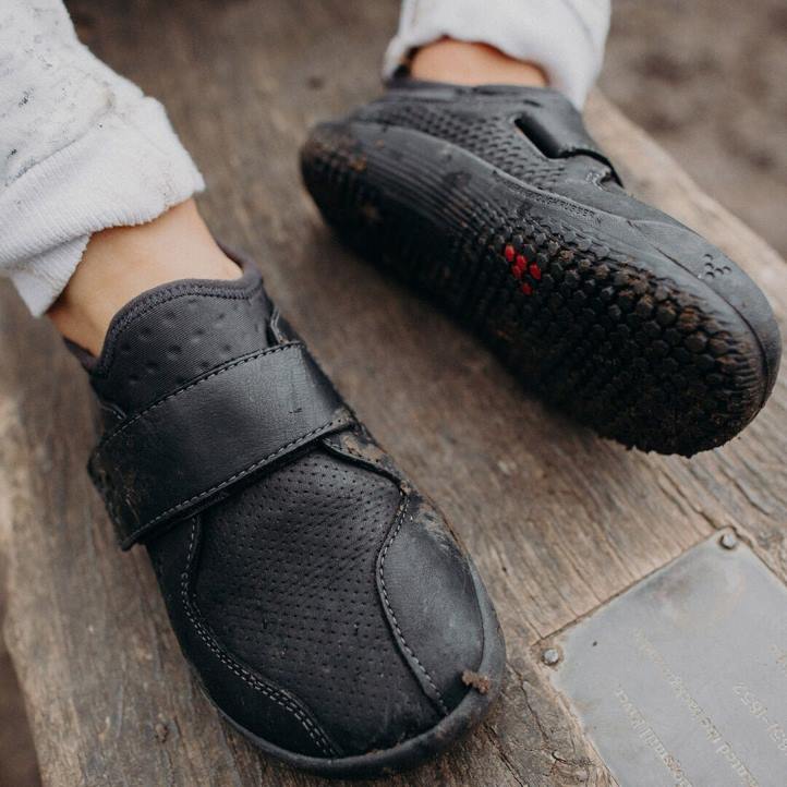 опсидијан 6BZ8S195 Vivobarefoot примус школа ИИ деца