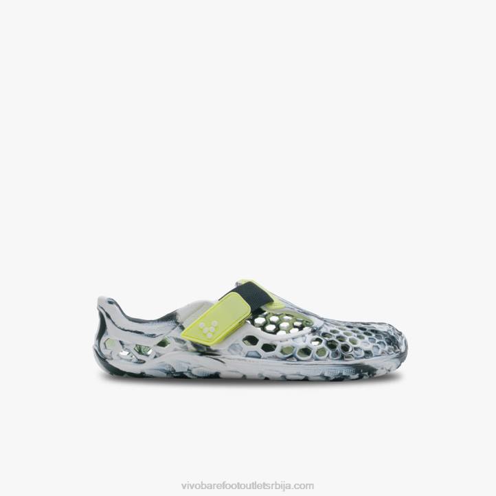 опсидијанско-бело 6BZ8S197 Vivobarefoot ултра блоом кидс