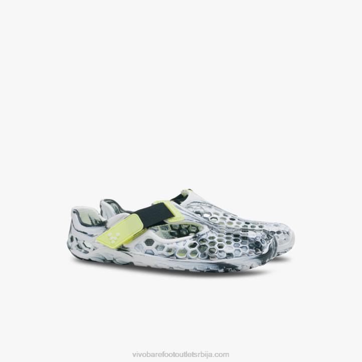 опсидијанско-бело 6BZ8S197 Vivobarefoot ултра блоом кидс