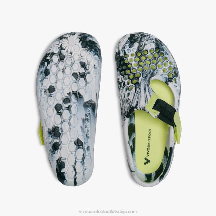 опсидијанско-бело 6BZ8S201 Vivobarefoot ултра блоом јуниори