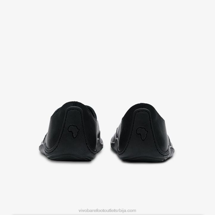 црн 6BZ8S37 Vivobarefoot Аддис Оксфорд мушкарци