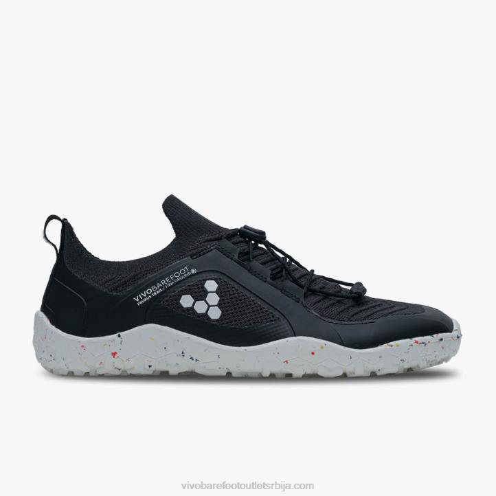опсидијанско-бело 6BZ8S41 Vivobarefoot примус траил книт фг мен