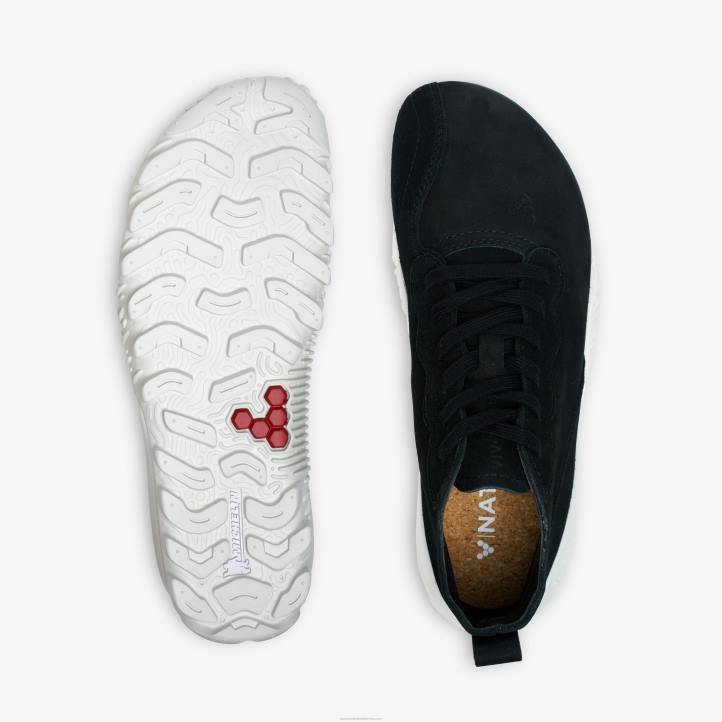 опсидијан 6BZ8S10 Vivobarefoot новус мид мен