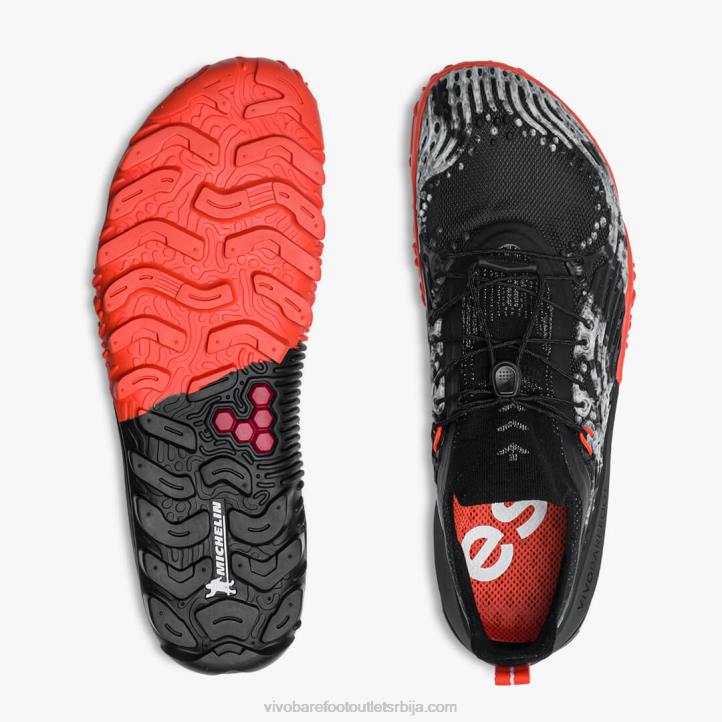 опсидијан 6BZ8S15 Vivobarefoot хидра есц мен