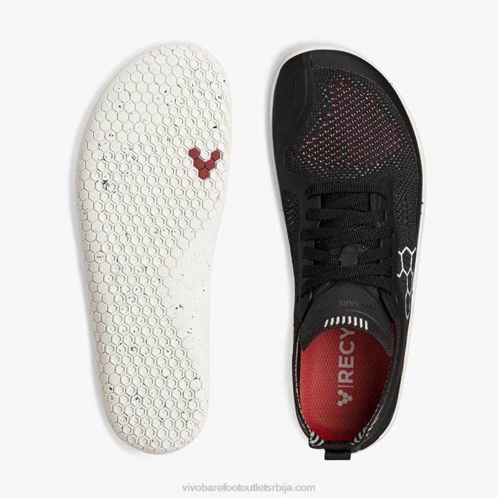 опсидијан 6BZ8S71 Vivobarefoot гео рацер книт мен