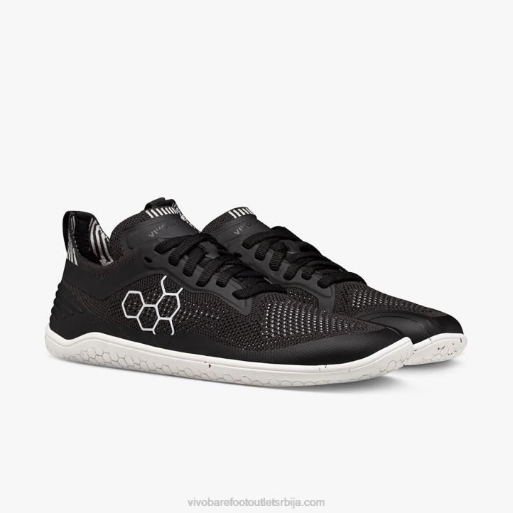 опсидијан 6BZ8S71 Vivobarefoot гео рацер книт мен